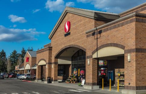 Safeway retail shopping center Vancouver