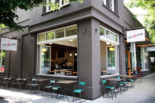 Salt & Straw Ice Cream Shop Storefront